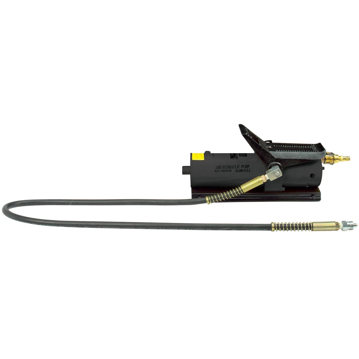 Rodcraft PHP10 Pneumatisch-Hydraulische Pumpe, 700 bar mit 1,5 m Schlauch | Betriebsdruck, pneumatisch-hydraulischer Antrieb, kompatibel mit HRS04, HRS10 und HRS20. Für kraftvolle Richtarbeiten